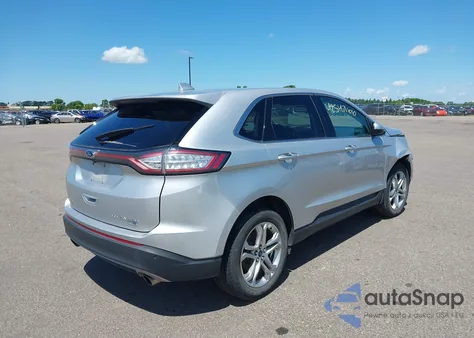 2018 Ford Edge Titanium from USA, damaged, VIN 2FMPK4K99JBB75290